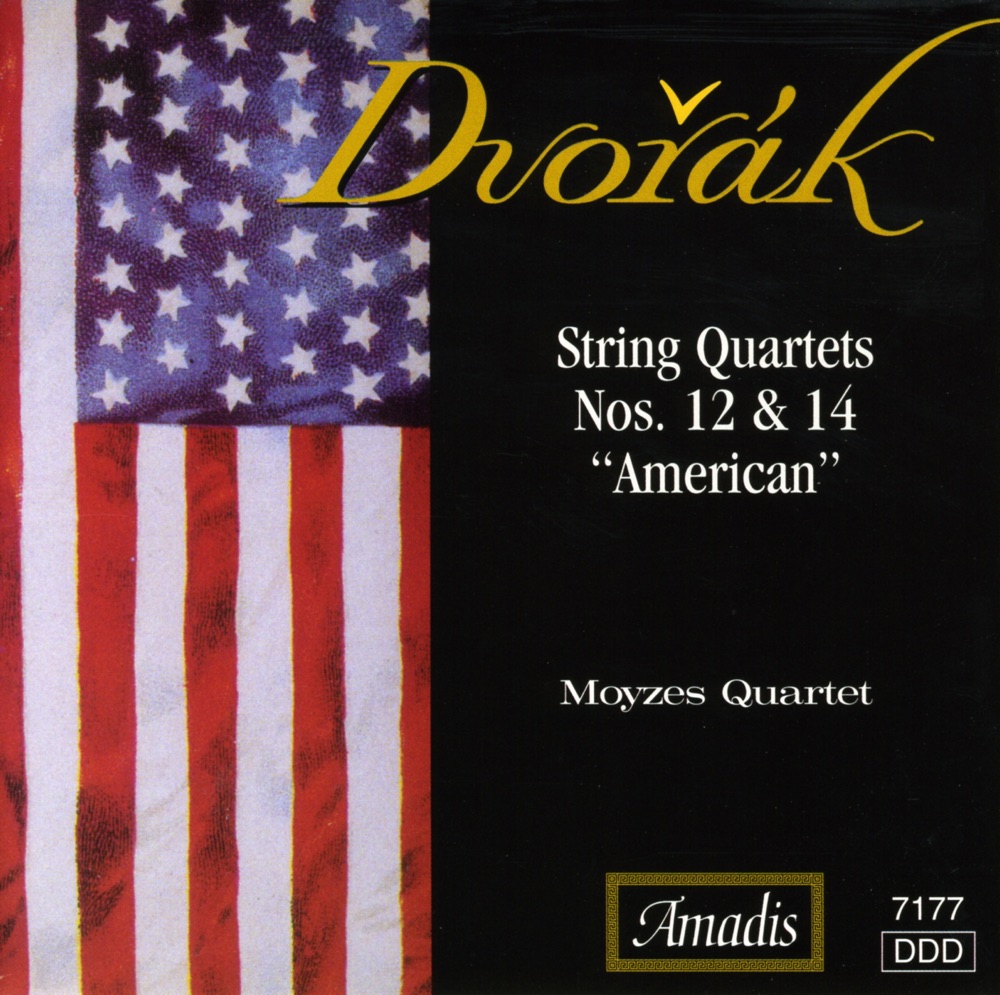 Обложка альбома «Dvorak: String Quartets Nos. 12 and 14, "American"» — Moyzes Quartet