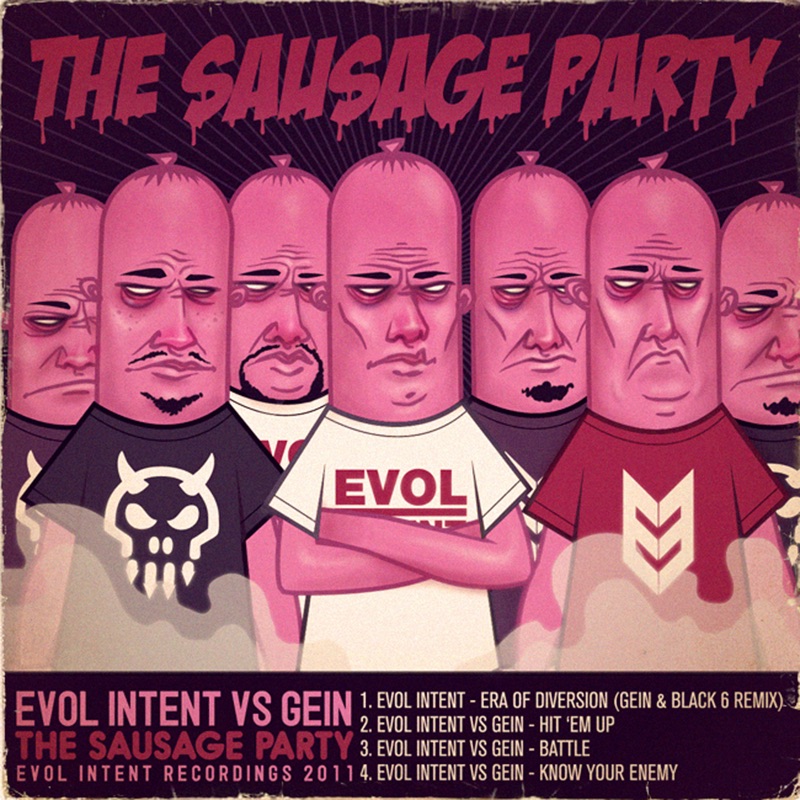 Обложка альбома «The Sausage Party - EP» — Evol Intent & Gein