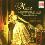 Mozart: Divertimenti, K. 136-138, Oboe Concerto in C Major & Adagio and Fugue in C Minor KV 546 - Herbert Blomstedt & Staatskapelle Dresden
