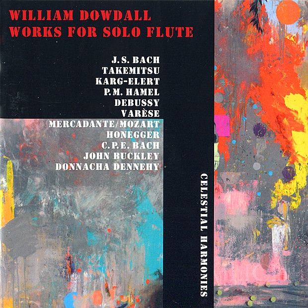 Обложка альбома «Works for Solo Flute» — William Dowdall