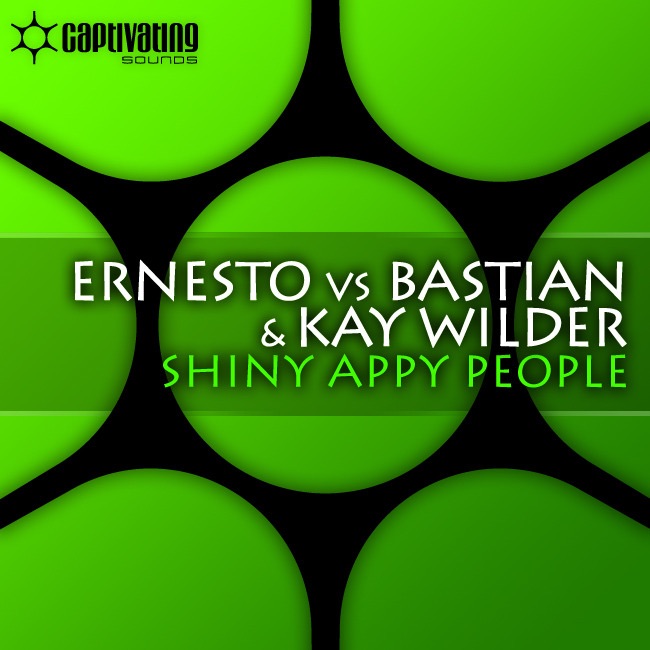 Обложка альбома «Shiny Appy People - EP» — Bastian, Ernesto & Kay Wilder