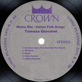 Mama Mia - Italian Folk Songs
