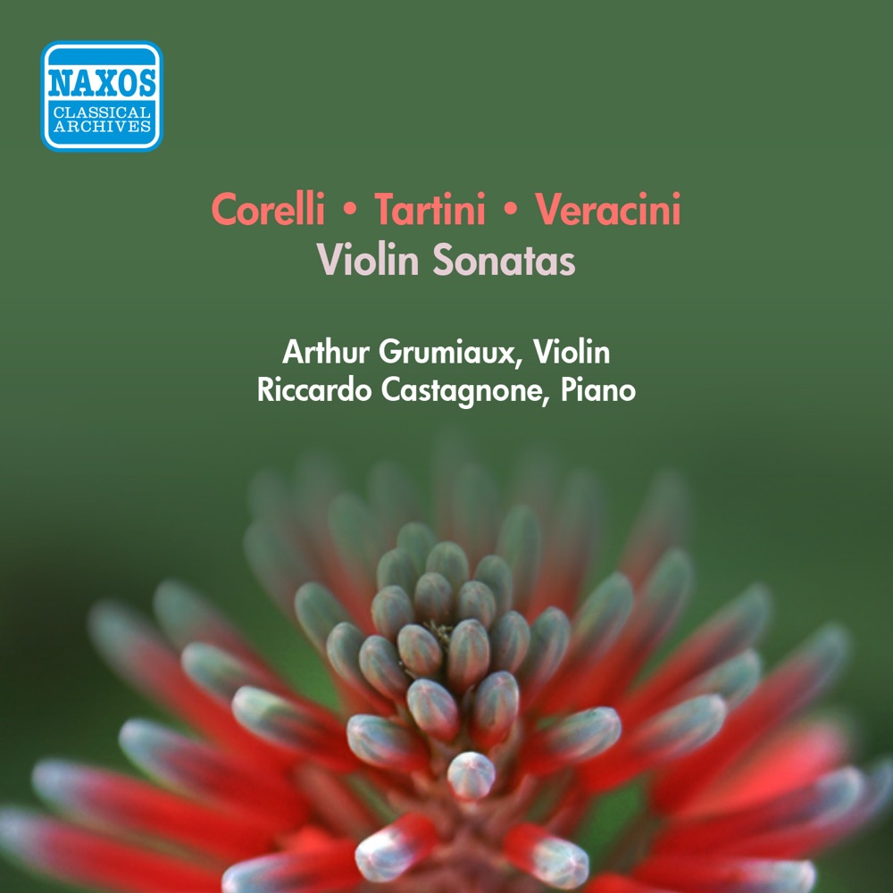 Обложка альбома «Violin Recital: Grumiaux, Arthur - Tartini, G. - Corelli, A. - Vitali, T. - Veracini, F.M. (1957)» — Arthur Grumiaux & Riccardo Castagnone
