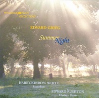 Grieg: Summernight - Harry-Kinross White & Edward Rushton