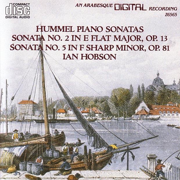 Обложка альбома «Hummel: Piano Sonatas, Volume 2» — Ian Hobson