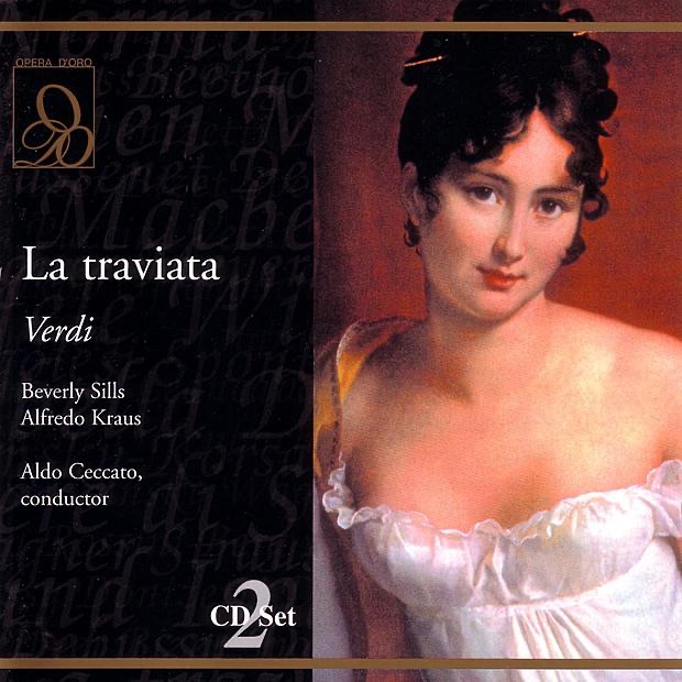 Обложка альбома «La Traviata» — Aldo Ceccato, Alfredo Kraus & Beverly Sills