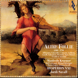 Altre Follie (1500-1750) - Hespèrion XXI &amp; Jordi Savall Cover Art