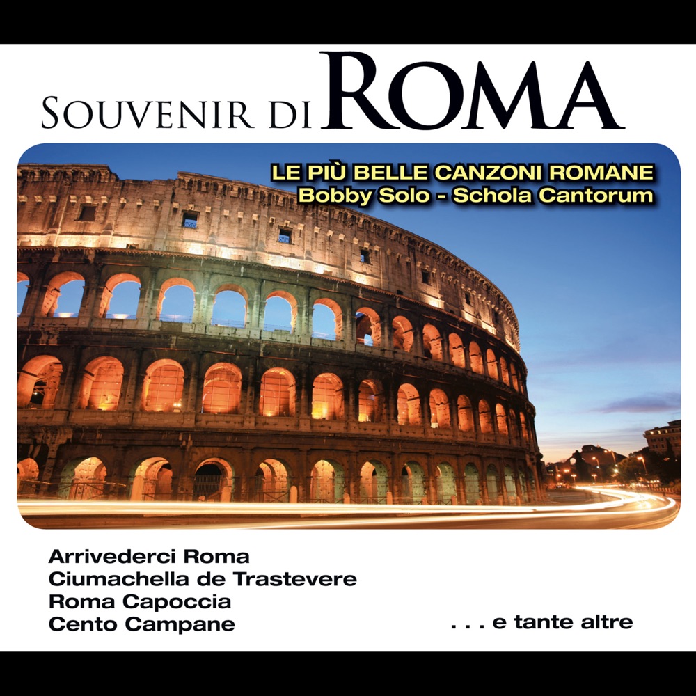 Обложка альбома «Souvenir di Roma» — Bobby Solo & Schola Cantorum