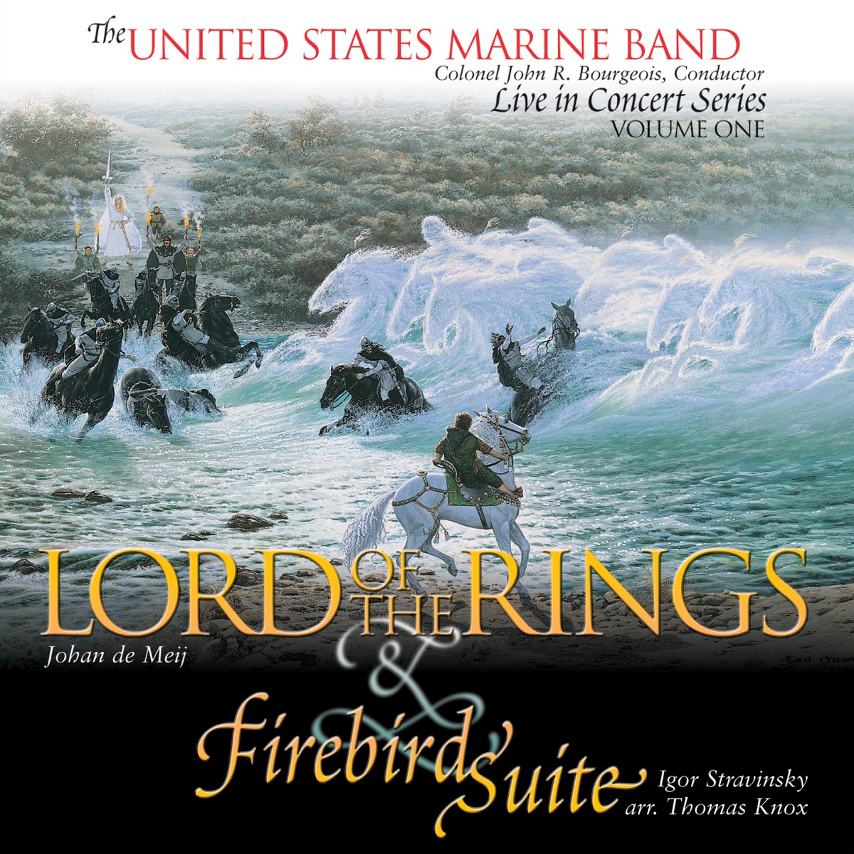 The United States Marine Band Live in Concert Series, Vol. 1 cover art