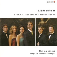 Brahms: 18 Liebeslieder Waltzes - Schumann: Am Bodensee, Sommerlied & Gute Nacht - Stephan Schreckenberger & Musica Lingua