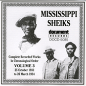 Cover art for Mississippi Sheiks Vol. 3 (1931-1934) by Mississippi Sheiks