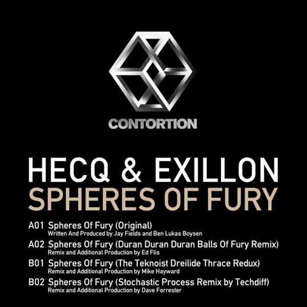 Обложка альбома «Spheres of Fury - EP» — Hecq & Exillon