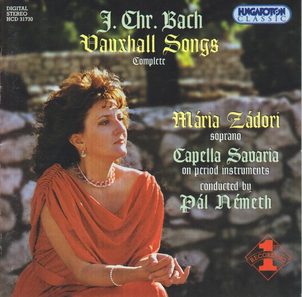 Favourite Songs Sung at Vauxhall Gardens