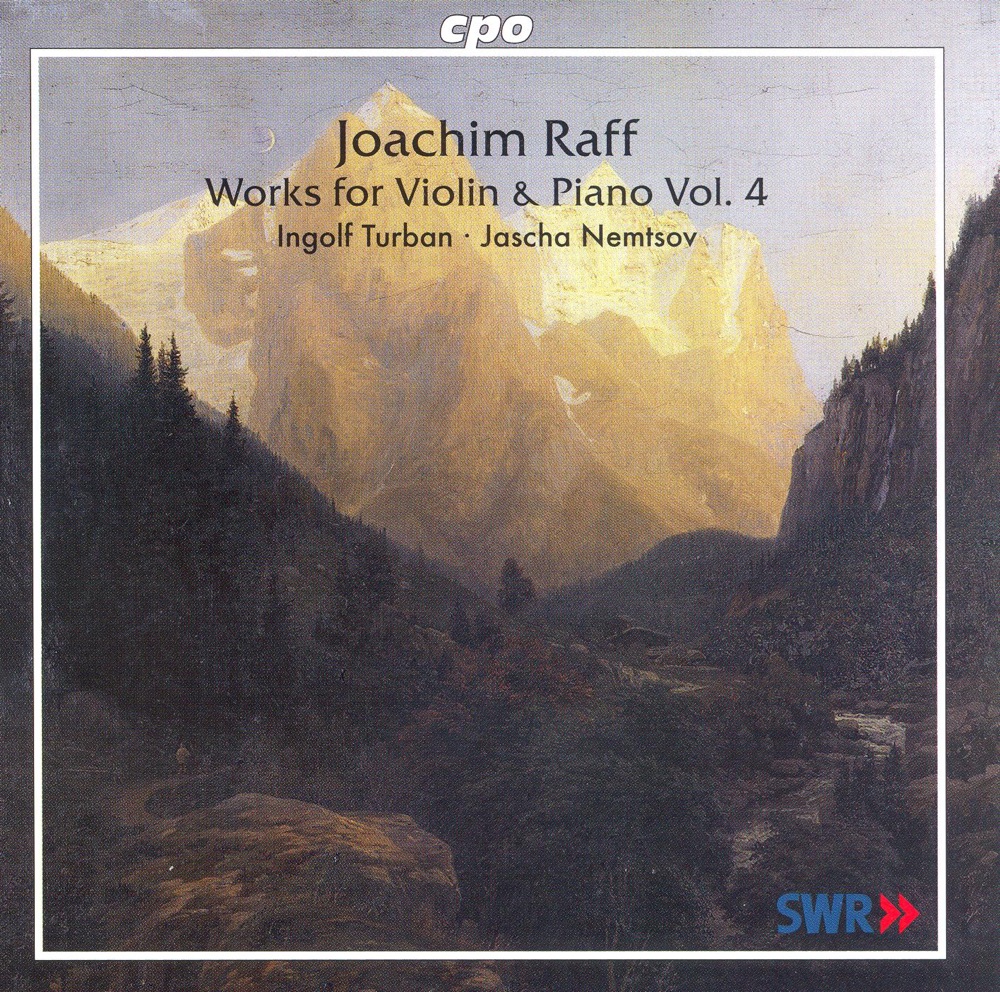 Обложка альбома «Raff: Violin and Piano Works, Vol. 4 - Violin Sonatas No. 4 and 5» — Jascha Nemtsov & Ingolf Turban