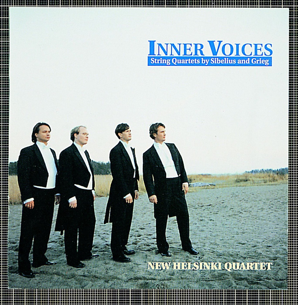 Обложка альбома «Sibelius & Grieg: String Quartets» — New Helsinki Quartet