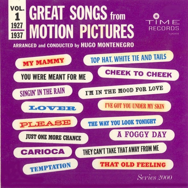Great Songs From Motion Pictures 1