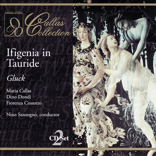 Обложка альбома «Gluck: Ifigenia In Tauride» — Teatro Alla Scala Orchestra, Chorus of La Scala & Nino Sanzogno