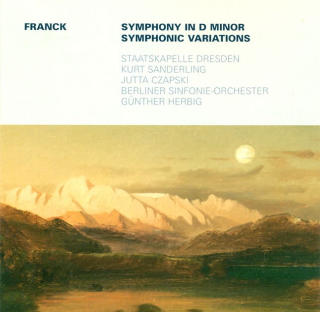 Symphony in D Minor & Symphonic Variations - ドレスデン国立歌劇場