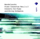 Mendelssohn Piano Concertos Nos 1 2 Piano Concerto in A Minor