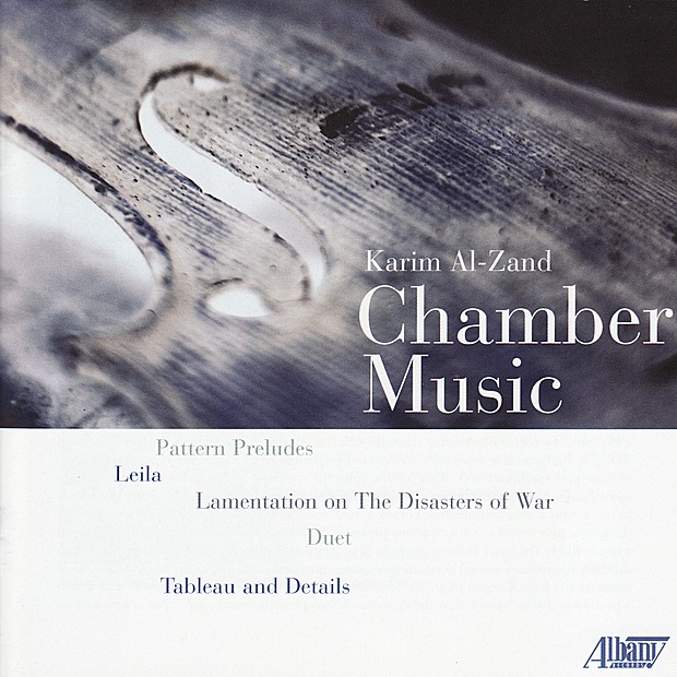 Обложка альбома «Al-Zand: Chamber Music» — Enso String Quartet, Calogero Di Liberto, The Fischer Duo & Rebecca Miller
