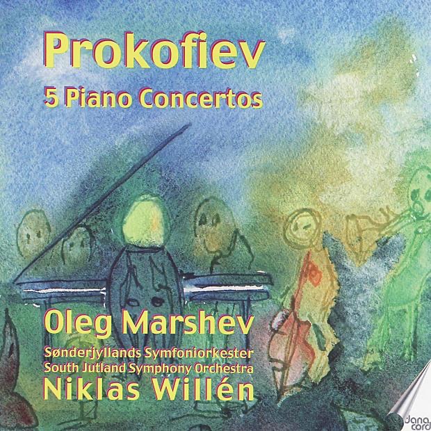 Prokofiev: 5 Piano Concertos cover art