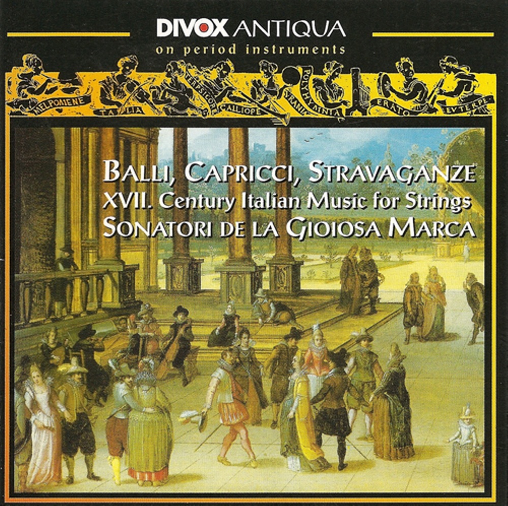 Обложка альбома «Chamber Music (Italian 17Th Century) - Merula, T. - Frescobaldi, G.A. - Marini, B. - Farina, C. - Vitali, G.B. (Sonatori De La Gioiosa Marca)» — Sonatori de la Gioiosa Marca
