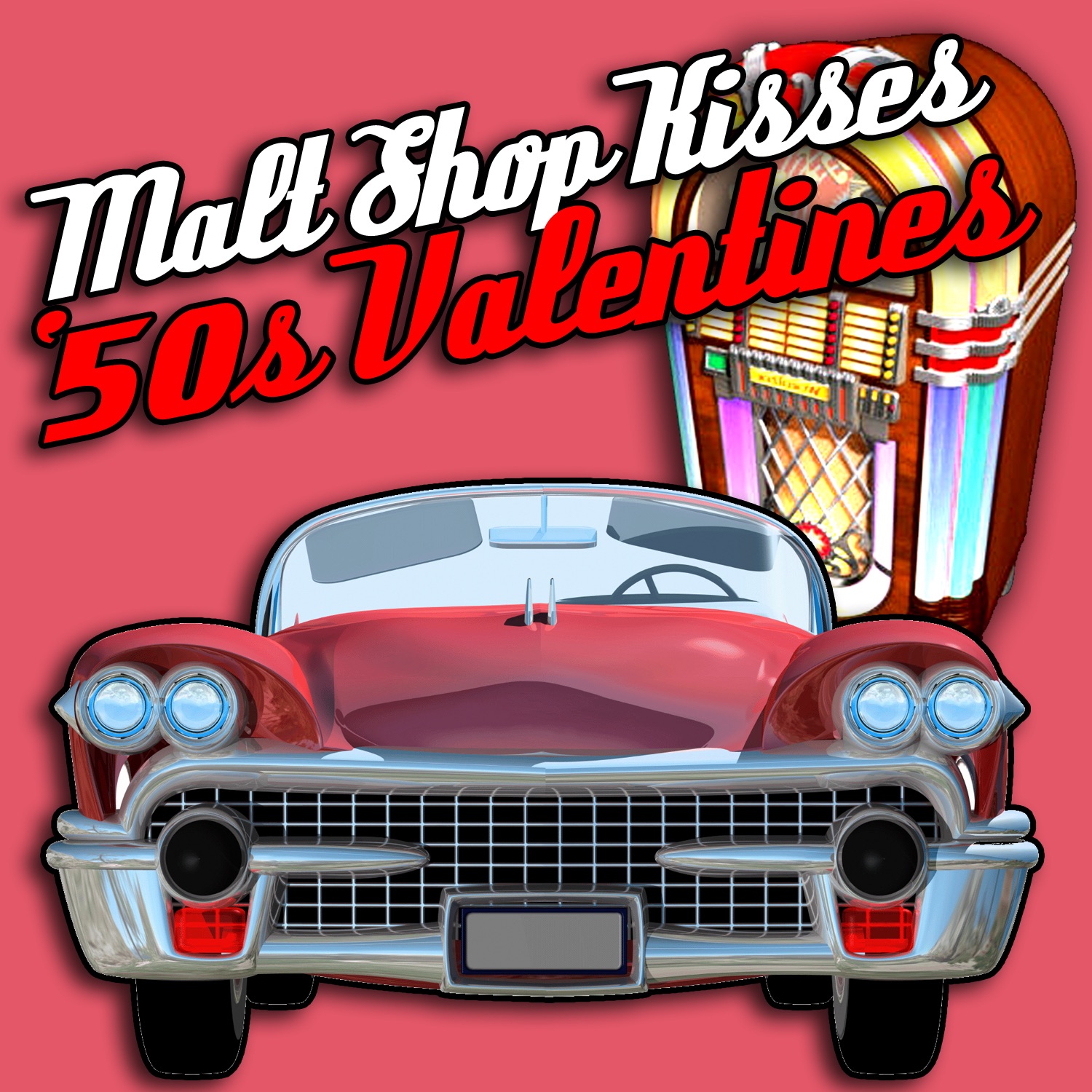 Malt Shop Kisses - '50s Valentines