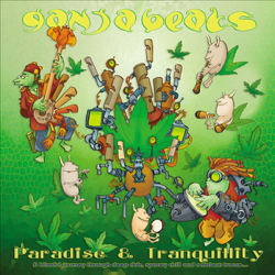 Paradise &amp; Tranquillity - Ganja Beats Cover Art