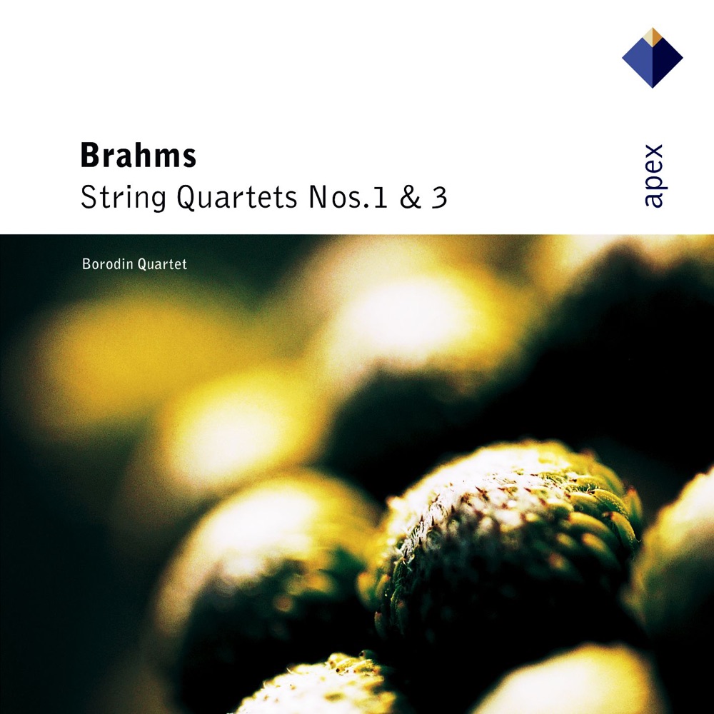 Обложка альбома «Brahms: String Quartets No. 1 & 3» — Borodin Quartet