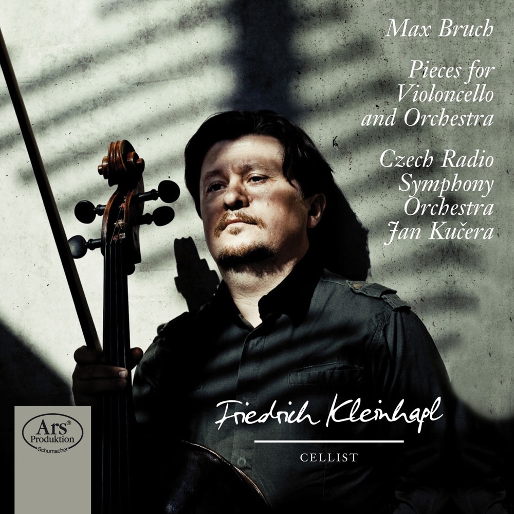 Обложка альбома «Bruch: Pieces for Violoncello and Orchestra» — Czech Radio Symphony Orchestra, Friedrich Kleinhapl, Jan Kučera & Pavel Sochurek