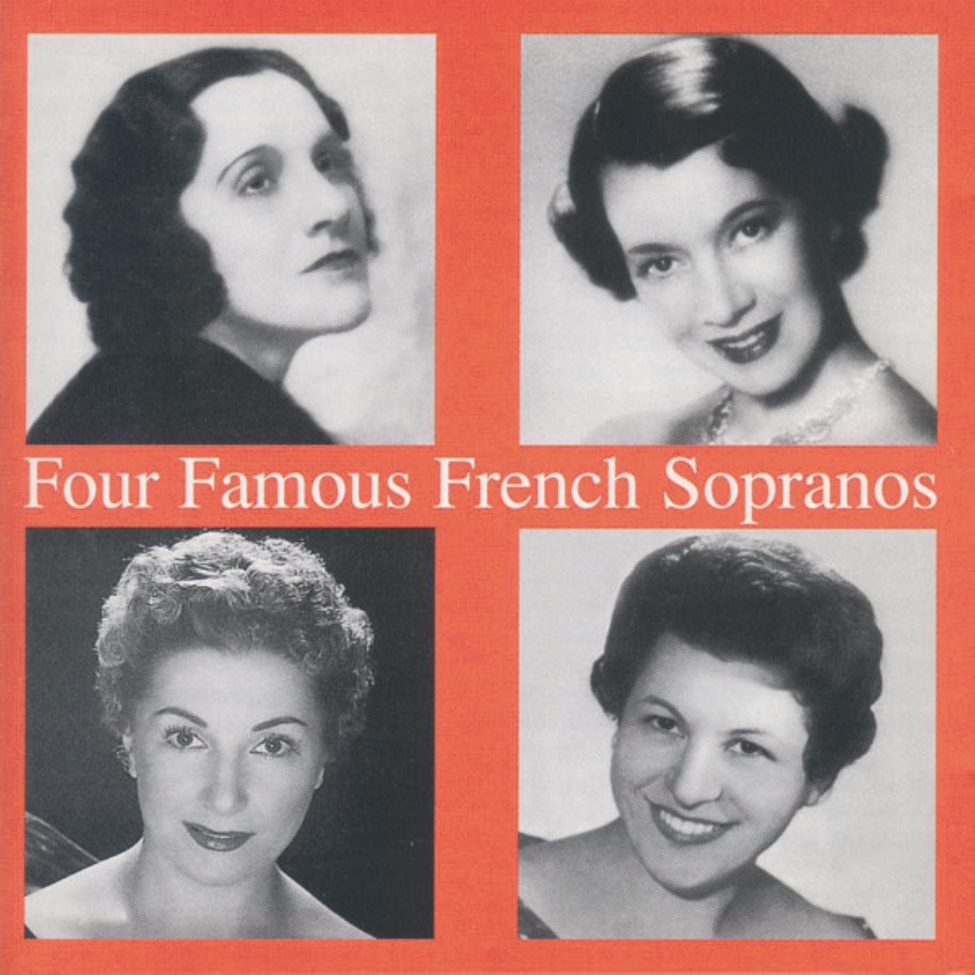Four Famous French Sopranos by Mado Robin album cover