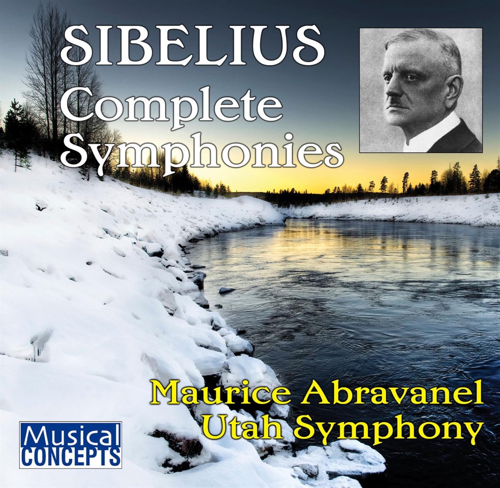 Обложка альбома «Sibelius: Symphonies Nos. 1-7» — Utah Symphony & Maurice Abravanel