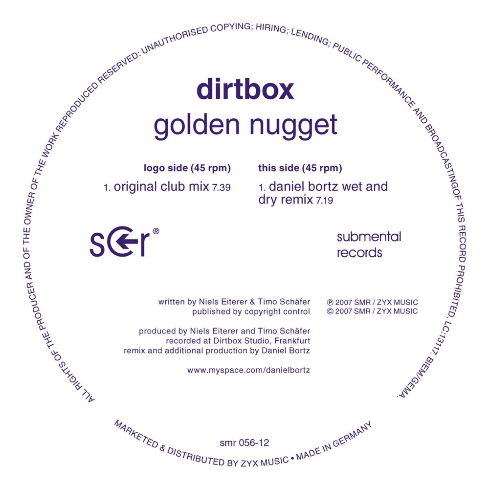 Обложка альбома «Golden Nugget - EP» — Dirtbox