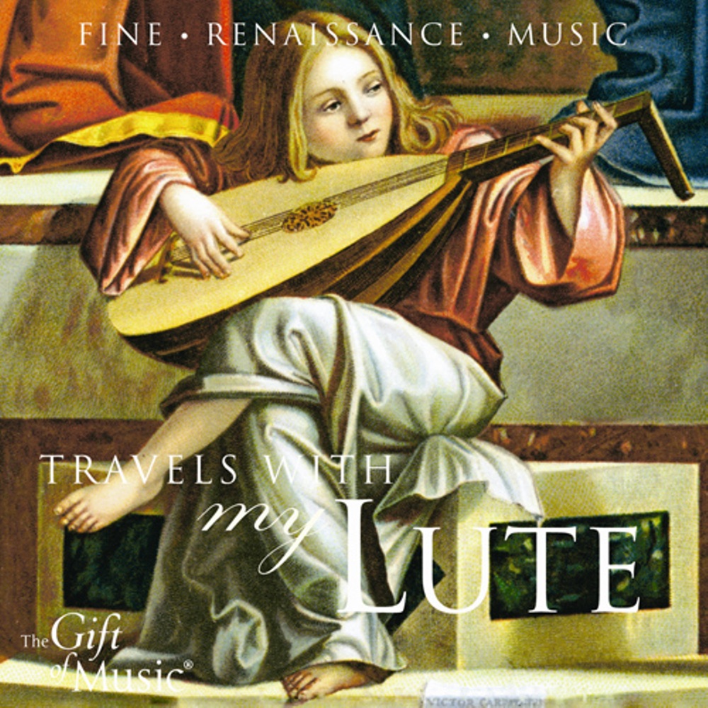 Обложка альбома «Lute Recital: Sayce, Lynda - Dall'Aquila, M. - Dalza, J.A. - Milano, P.P. Da - Casteliono, G. (Travels With My Lute - Italy, Germany, France, England)» — Lynda Sayce