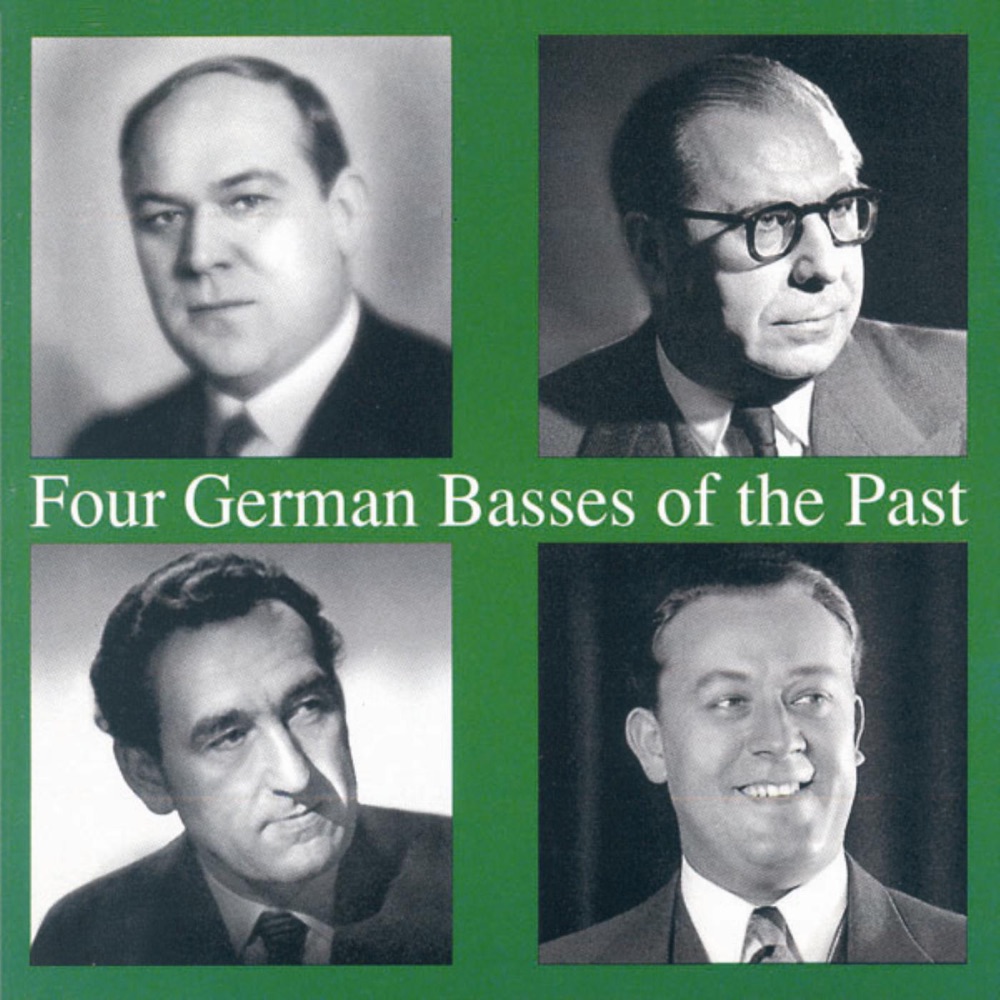 Обложка альбома «Four German Basses Of The Past» — Georg Hann