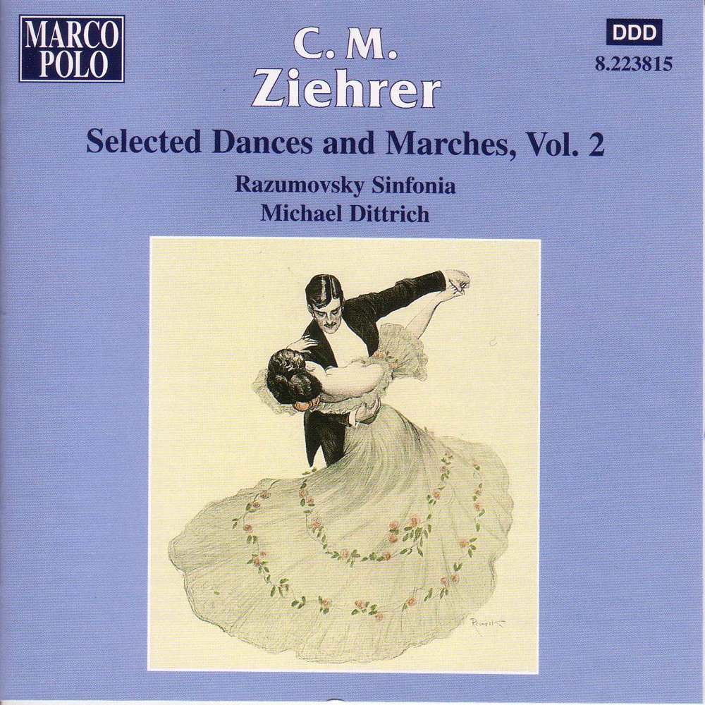 Обложка альбома «Ziehrer: Selected Dances and Marches, Vol. 2» — Michael Dittrich & Razumovsky Symphony Orchestra