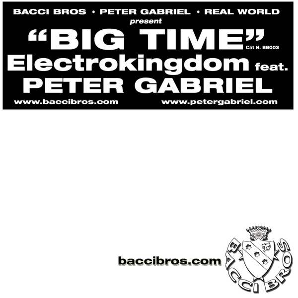 Обложка альбома «Big Time (feat. Peter Gabriel) - EP» — ElectroKingdom