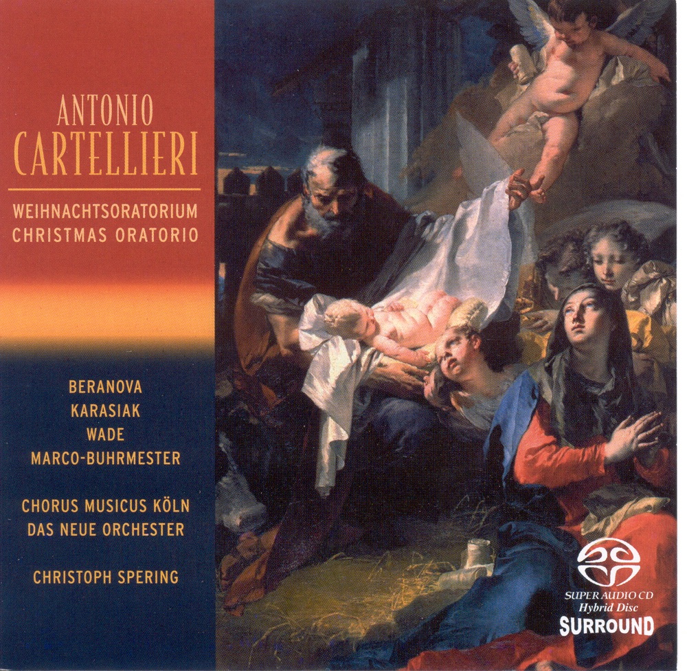 Обложка альбома «Cartellieri: La Celebre Nativita del Redentore» — Andreas Karasiak, Christoph Spering & Das Neue Orchester