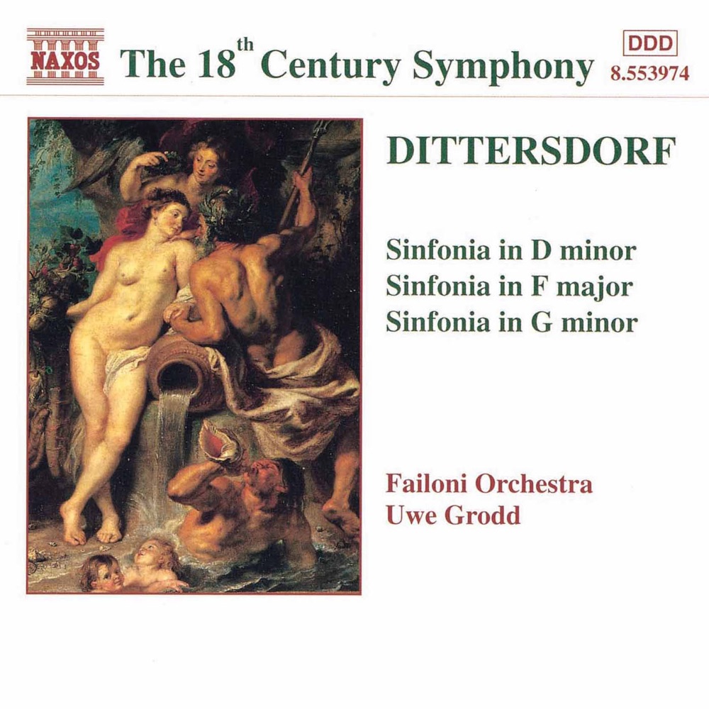 Обложка альбома «Dittersdorf: Sinfonias» — Failoni Orchestra, Budapest