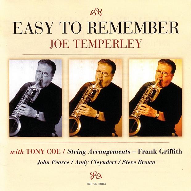 Обложка альбома «Easy to Remember» — Joe Temperley