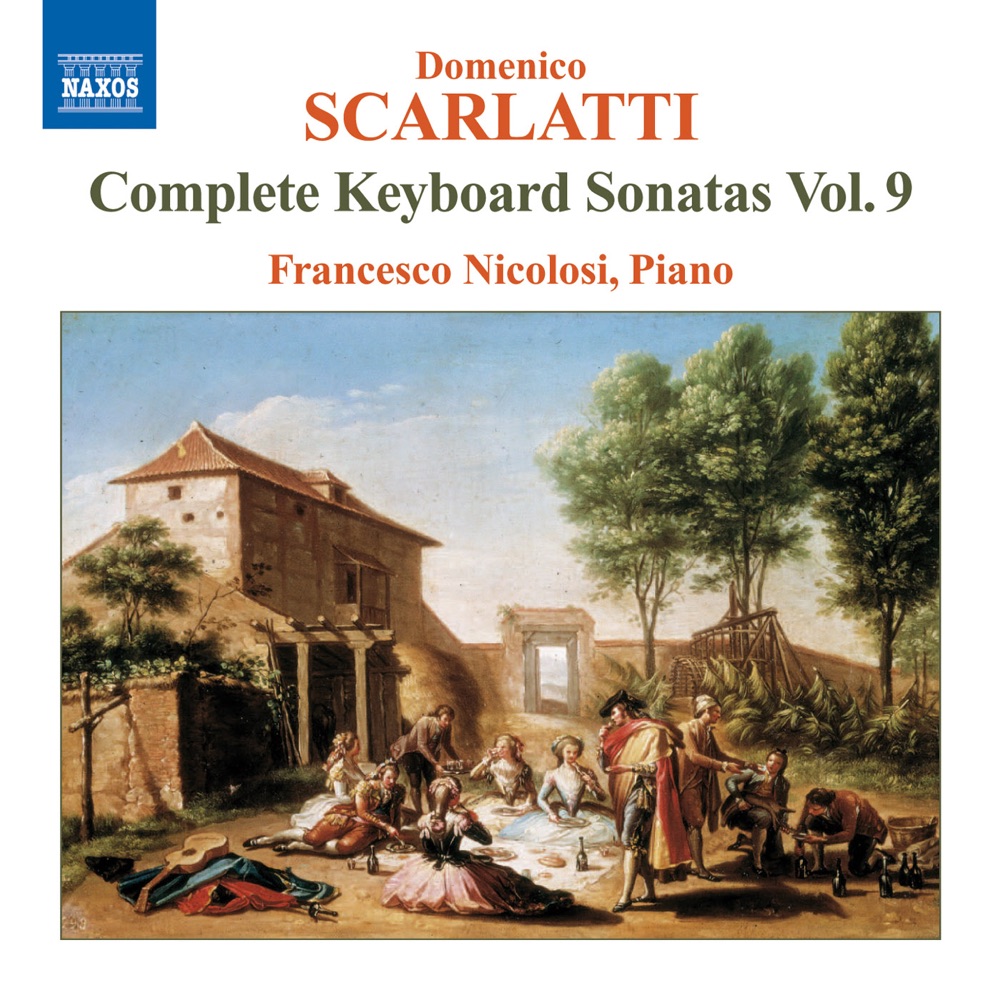 Обложка альбома «Scarlatti: Complete Keyboard Sonatas, Vol. 9» — Francesco Nicolosi