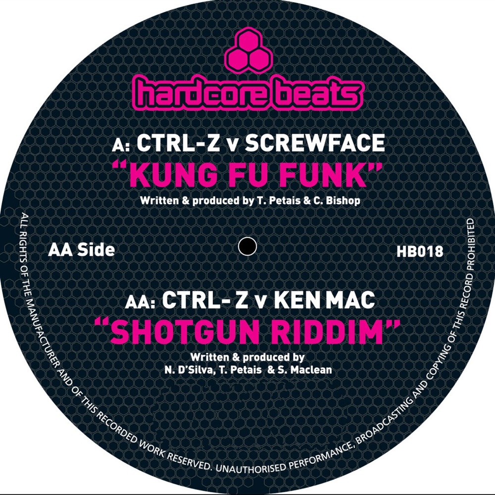 Обложка альбома «Kung Fu Funk/Shotgun Riddim - Single» — Ctrl-Z & ScrewFace