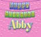 Happy Birthday Abby - Ingrid DuMosch lyrics