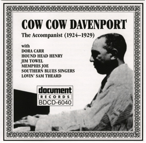 Cow Cow Davenport - the Accompanist (1924-1929)