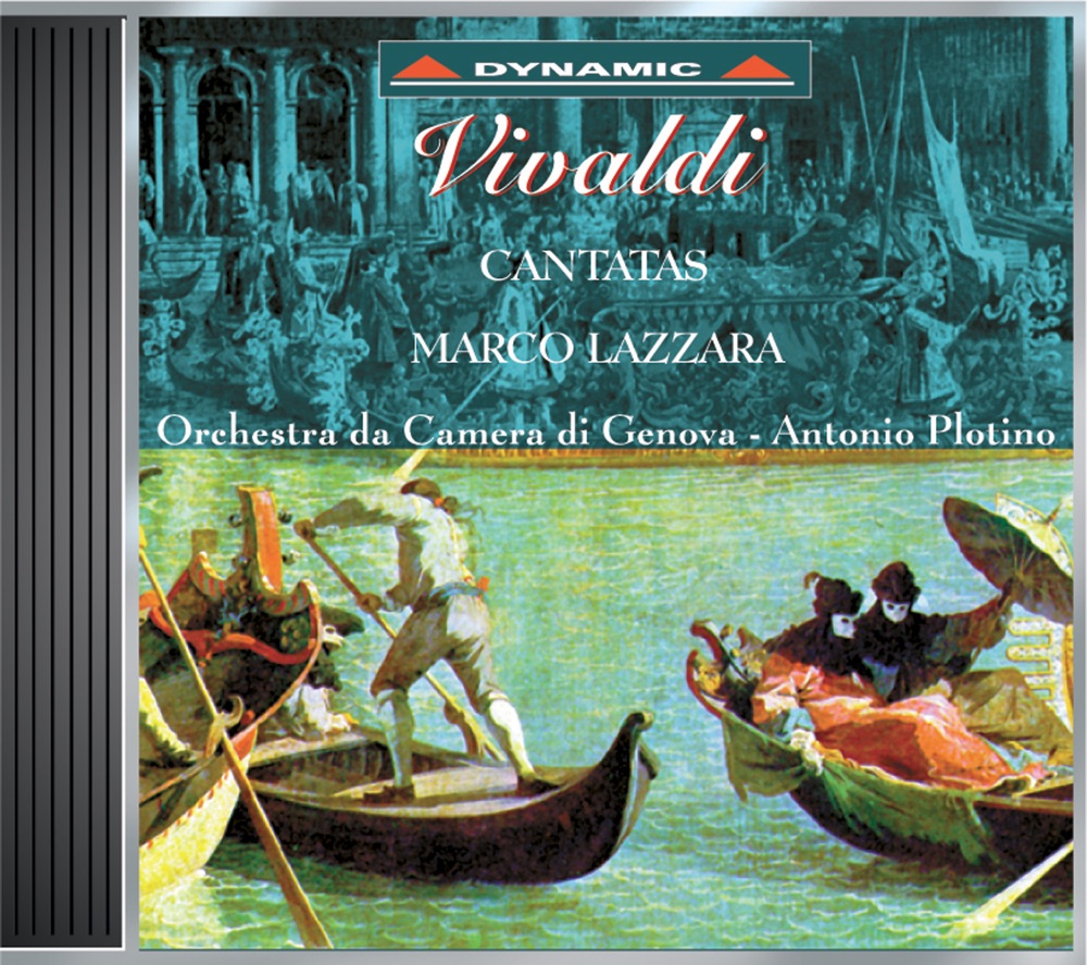 Обложка альбома «Vivaldi: Cantatas for Alto» — Marco Lazzara, Antonio Plotino & Genoa Chamber Orchestra