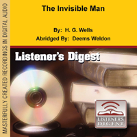 The Invisible Man - H.G. Wells Cover Art