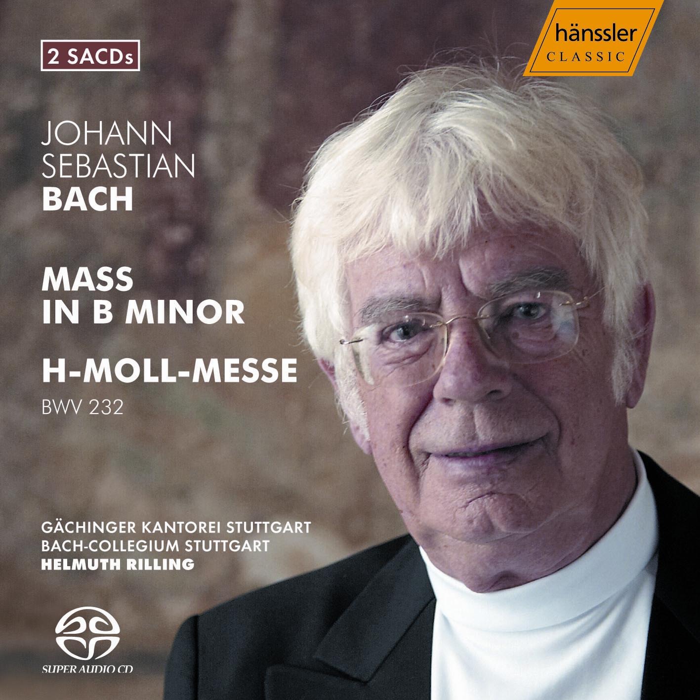 Bach, J.S.: Mass In B Minor by Helmuth Rilling album cover