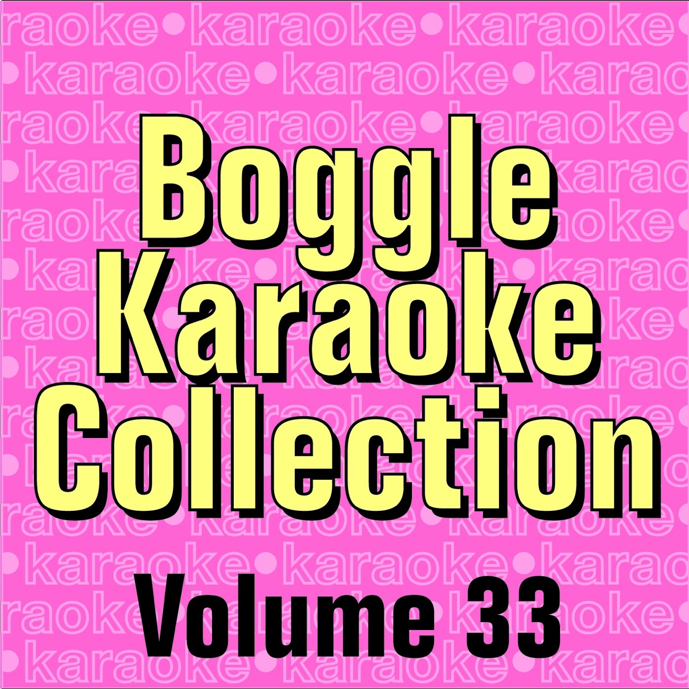 Boggle Karaoke Collection - Volume 33