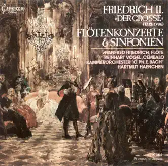 Flute Concerto No. 3 in C major: I. Allegro by Hartmut Haenchen, Carl Philipp Emanuel Bach Chamber Orchestra & Manfred Friedrich song reviws