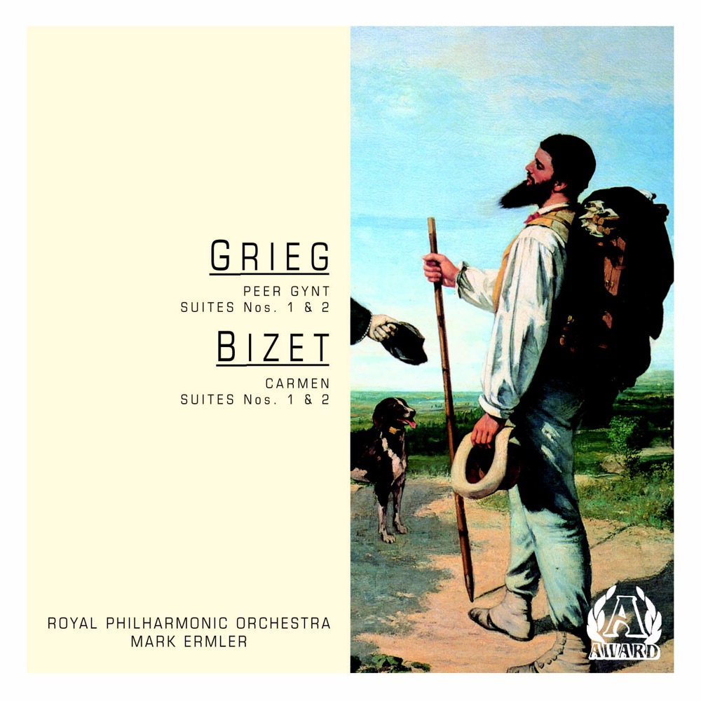 Обложка альбома «Grieg: Peer Gynt Suites No.1 & 2 - Bizet: Carmen Suites No.1 & 2» — Mark Ermler & Royal Philharmonic Orchestra
